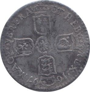 1697 SIXPENCE ( GF ) I