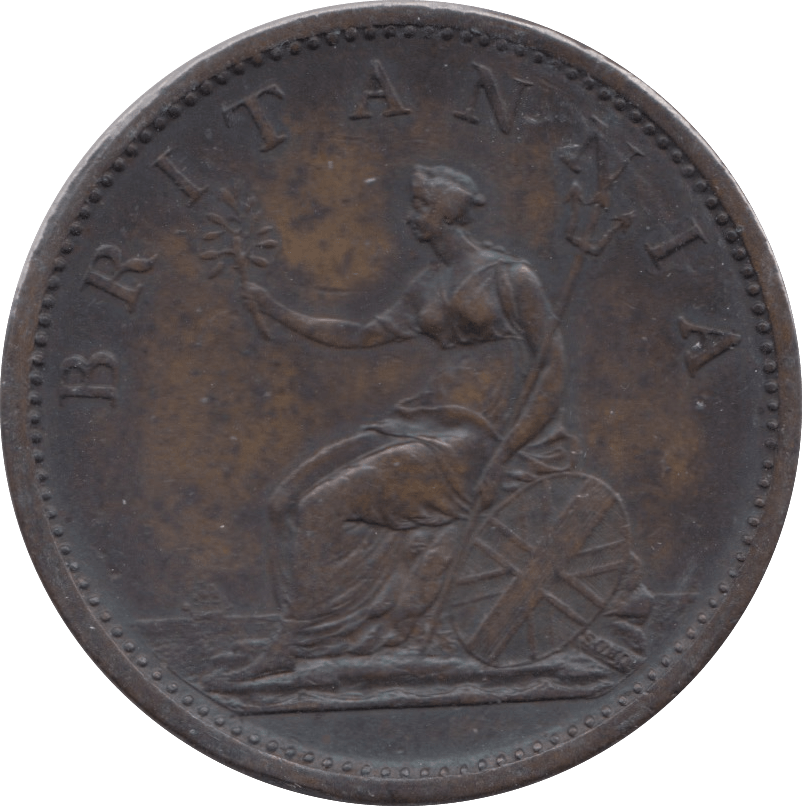 1806 PENNY ( EF ) 5