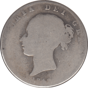 1849 HALFCROWN ( FAIR ) - Halfcrown - Cambridgeshire Coins