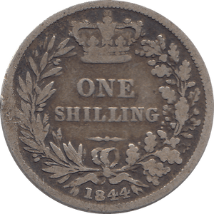 1844 SHILLING ( FAIR ) 4 - Shilling - Cambridgeshire Coins