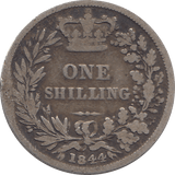 1844 SHILLING ( FAIR ) 4 - Shilling - Cambridgeshire Coins