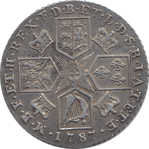 1787 SHILLING ( VF ) 4