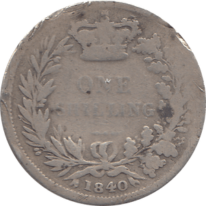 1840 SHILLING ( FAIR ) 4 - Shilling - Cambridgeshire Coins