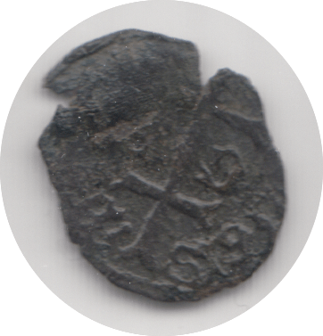 1528 - 1558 UNIDENTIFIED HAMMERED MEDIEVAL EUROPEAN ref 99