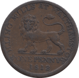 1812 PENNY TOKEN BRITISH COPPER COMPANY REF 326