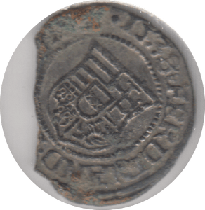 1528 - 1558 UNIDENTIFIED HAMMERED MEDIEVAL EUROPEAN ref 98
