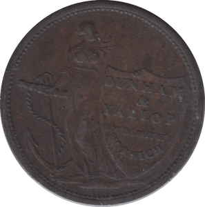 1811 HALFPENNY GOLDSMITHS NORWICH REF 307