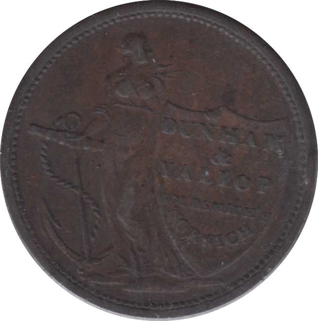 1811 HALFPENNY GOLDSMITHS NORWICH REF 307