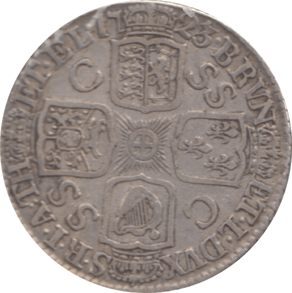 1723 SHILLING ( VF ) 1