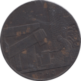 1793 HALFPENNY TOKEN JOHN WILKINSON MASTER REF 314