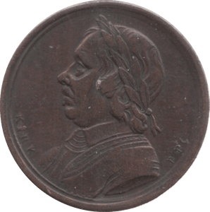 1658 OLIVER CROMWELL MEDALION