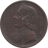 1658 OLIVER CROMWELL MEDALION
