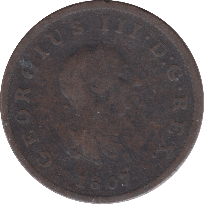 1807 HALFPENNY ( FAIR ) 3