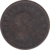1807 HALFPENNY ( FAIR ) 3
