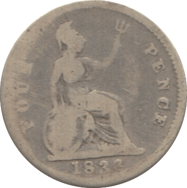 1836 FOURPENCE ( FAIR ) 3 - Fourpence - Cambridgeshire Coins