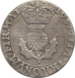 1625-1649 RARE SILVER SCOTTISH HAMMERED TWENTY PENCE CHARLES 1ST ( REF 126 )