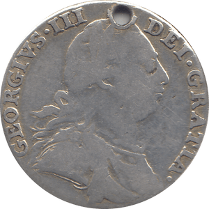 1787 SHILLING ( FAIR ) HOLED