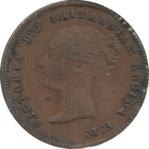 1844 HALF FARTHING ( GVF ) 2 - Half Farthing - Cambridgeshire Coins