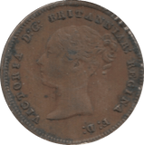 1844 HALF FARTHING ( GVF ) 2 - Half Farthing - Cambridgeshire Coins