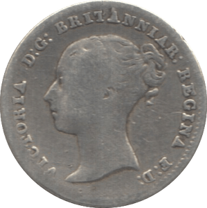 1838 FOURPENCE ( FAIR ) 2 - Fourpence - Cambridgeshire Coins