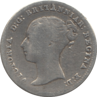 1838 FOURPENCE ( FAIR ) 2 - Fourpence - Cambridgeshire Coins