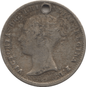 1838 FOURPENCE ( GF ) HOLED - Fourpence - Cambridgeshire Coins