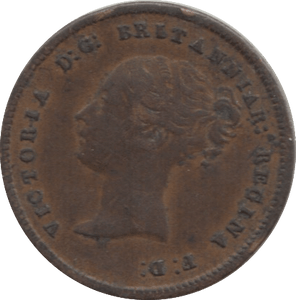 1844 HALF FARTHING ( VF ) 1 - Half Farthing - Cambridgeshire Coins