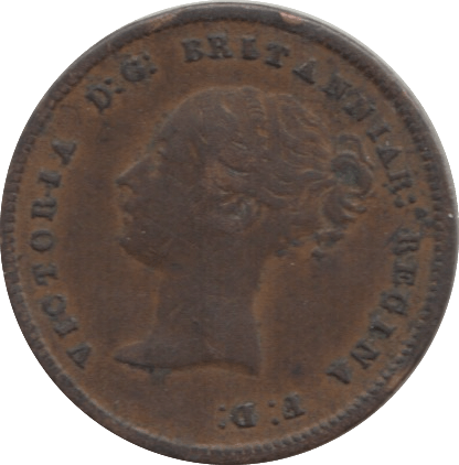 1844 HALF FARTHING ( VF ) 1 - Half Farthing - Cambridgeshire Coins