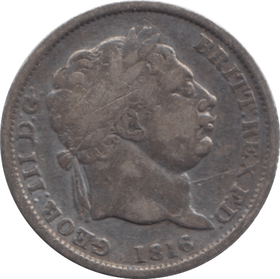 1816 SHILLING ( FINE ) 7