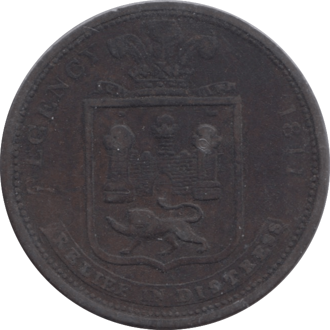 1811 HALFPENNY GOLDSMITHS NORWICH REF 307