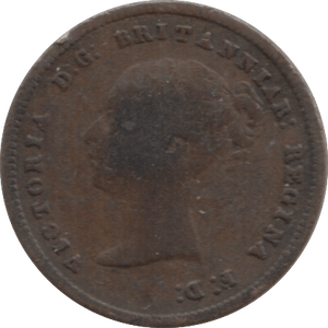1844 HALF FARTHING ( FINE ) 1 - Half Farthing - Cambridgeshire Coins