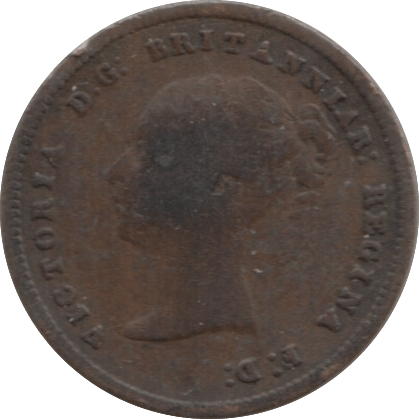 1844 HALF FARTHING ( FINE ) 1 - Half Farthing - Cambridgeshire Coins