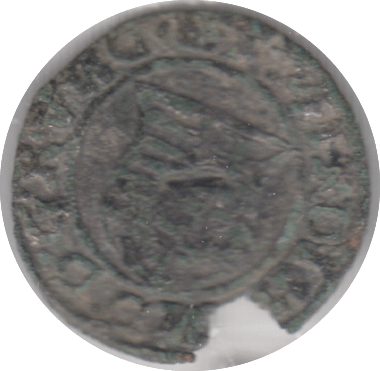 1528 - 1558 UNIDENTIFIED HAMMERED MEDIEVAL EUROPEAN ref 95