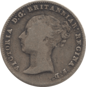 1843 FOURPENCE ( FINE ) 1 - Fourpence - Cambridgeshire Coins