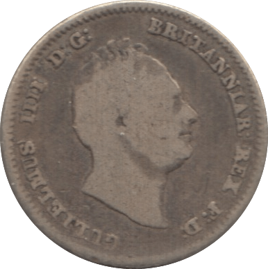 1836 FOURPENCE ( FAIR ) 4 - Fourpence - Cambridgeshire Coins