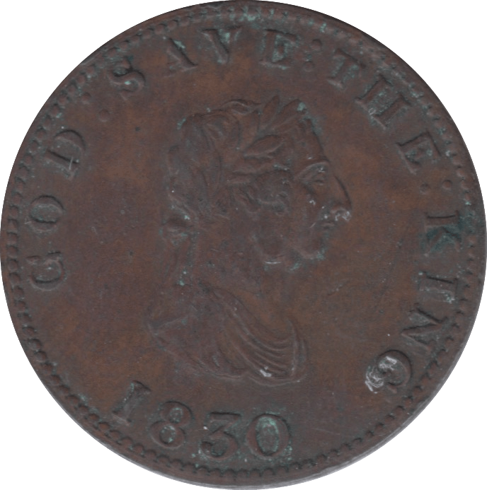 1830 HALFPENNY TOKEN PUBLICK ACCOMMODATION REF 319 - Token - Cambridgeshire Coins