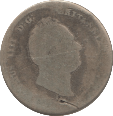 1836 FOURPENCE ( FAIR ) 2 - Fourpence - Cambridgeshire Coins