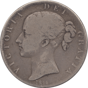 1844 CROWN ( FINE ) 6 - CROWN - Cambridgeshire Coins