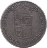 1689 HALFCROWN ( GF ) 3