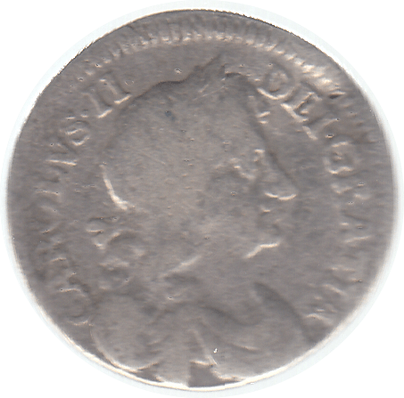 1682 MAUNDY FOURPENCE ( FINE ) 3