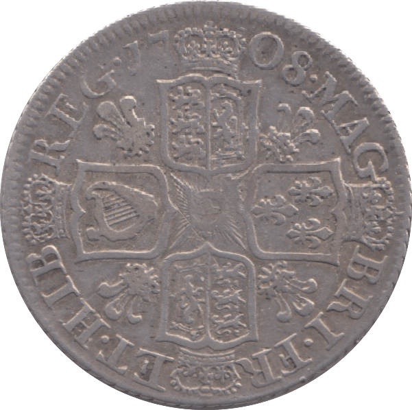 1708 SHILLING ( VF )