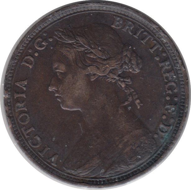 1879 HALFPENNY ( GVF ) 3