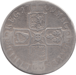 1709 HALFCROWN ( FAIR )