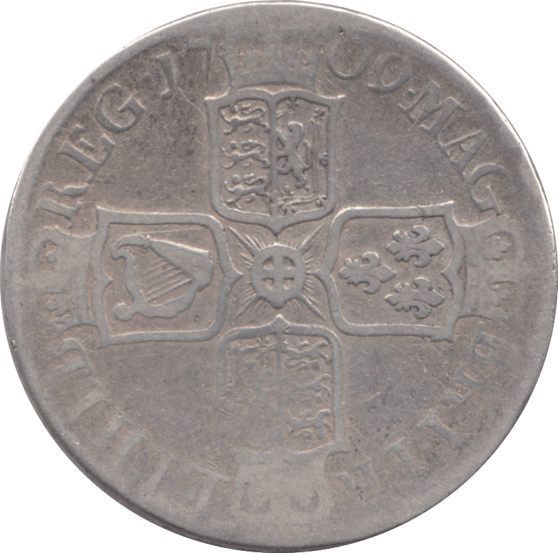 1709 HALFCROWN ( FAIR )