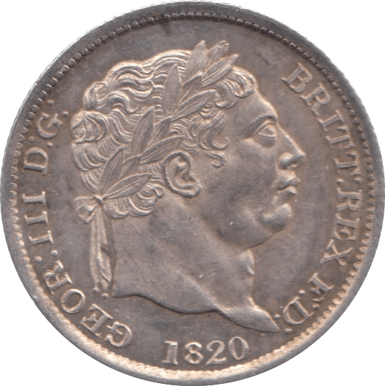 1820 SHILLING ( UNC )