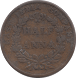 1835 HALF ANNA INDIA - WORLD COINS - Cambridgeshire Coins