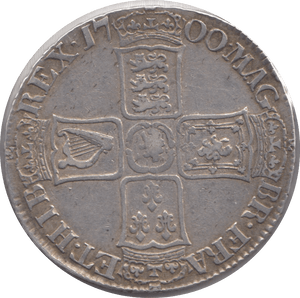 1700 HALFCROWN ( GVF )