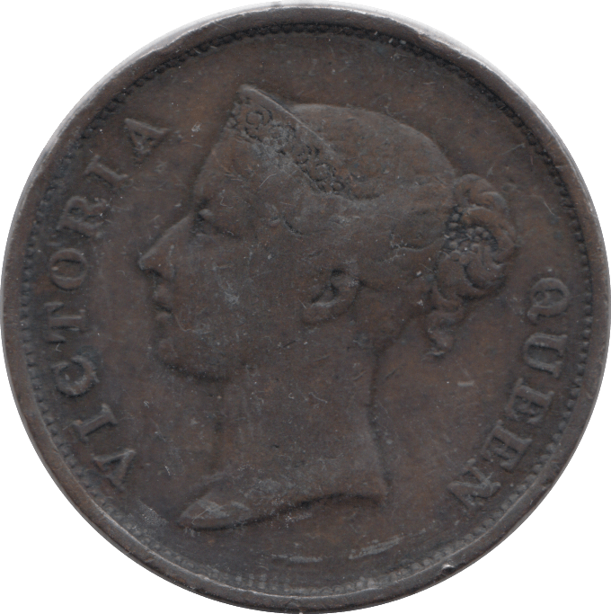 1845 EAST INDIA COMPANY ONE CENT - WORLD COINS - Cambridgeshire Coins