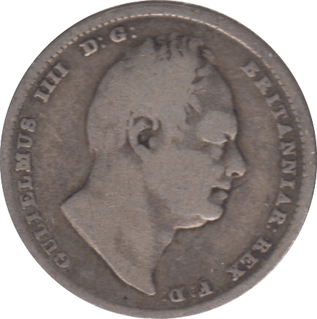 1834 SIXPENCE ( NF ) 8 - SIXPENCE - Cambridgeshire Coins