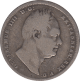 1834 SIXPENCE ( NF ) 8 - SIXPENCE - Cambridgeshire Coins